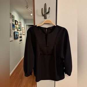 J. Crew Black Blouse